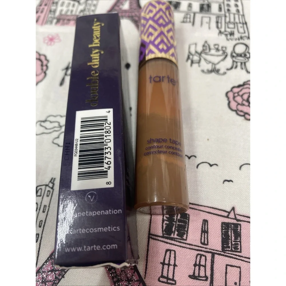 Tarte Shape Tape Contour Concealer Mahogany 60N 10 ml New